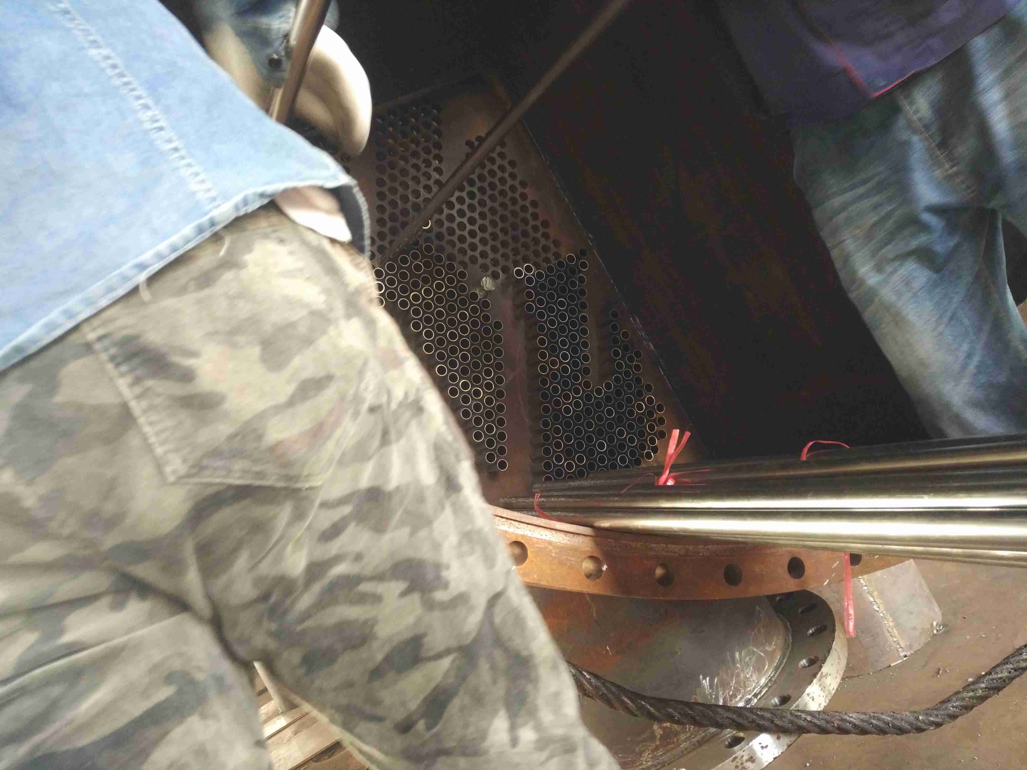 凝汽器換不鏽鋼管