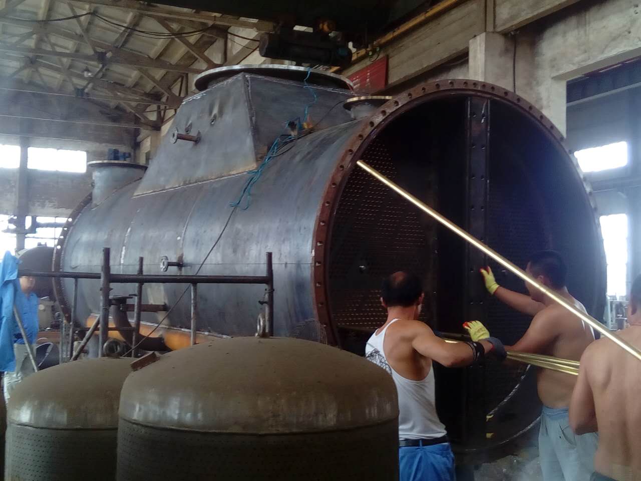 凝汽器廠家生產(chan) 圖介紹